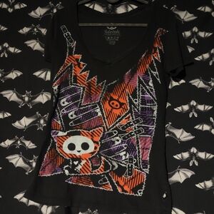 skelanimals kit safety pin tee // collection post
